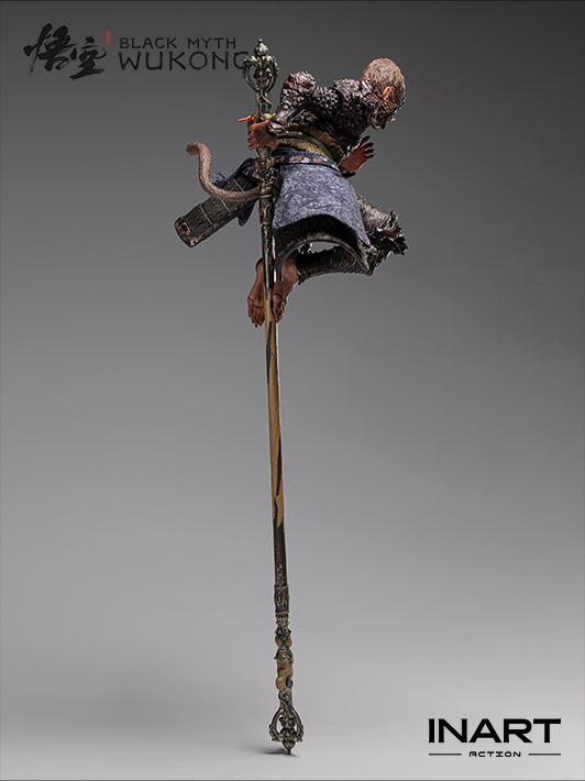 black myth wukong the destined one 1 12 scale figure posed dynamically with supreme accessory