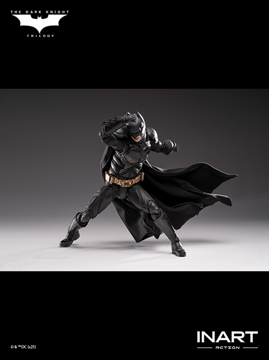 inart 1 12 batman figure accessory pack displayed with dark knight rises inspired batman equipment