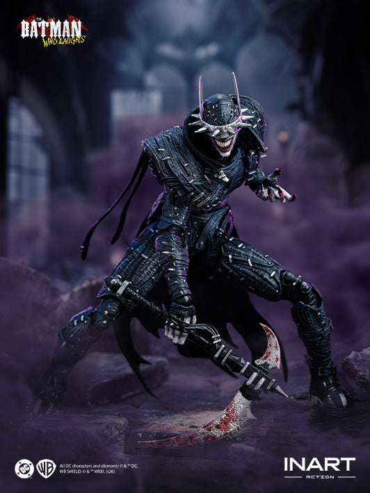DC THE BATMAN WHO LAUGHS フィギュア Dark Nights: Metal - The Batman Who Laughs Action Figure - INART