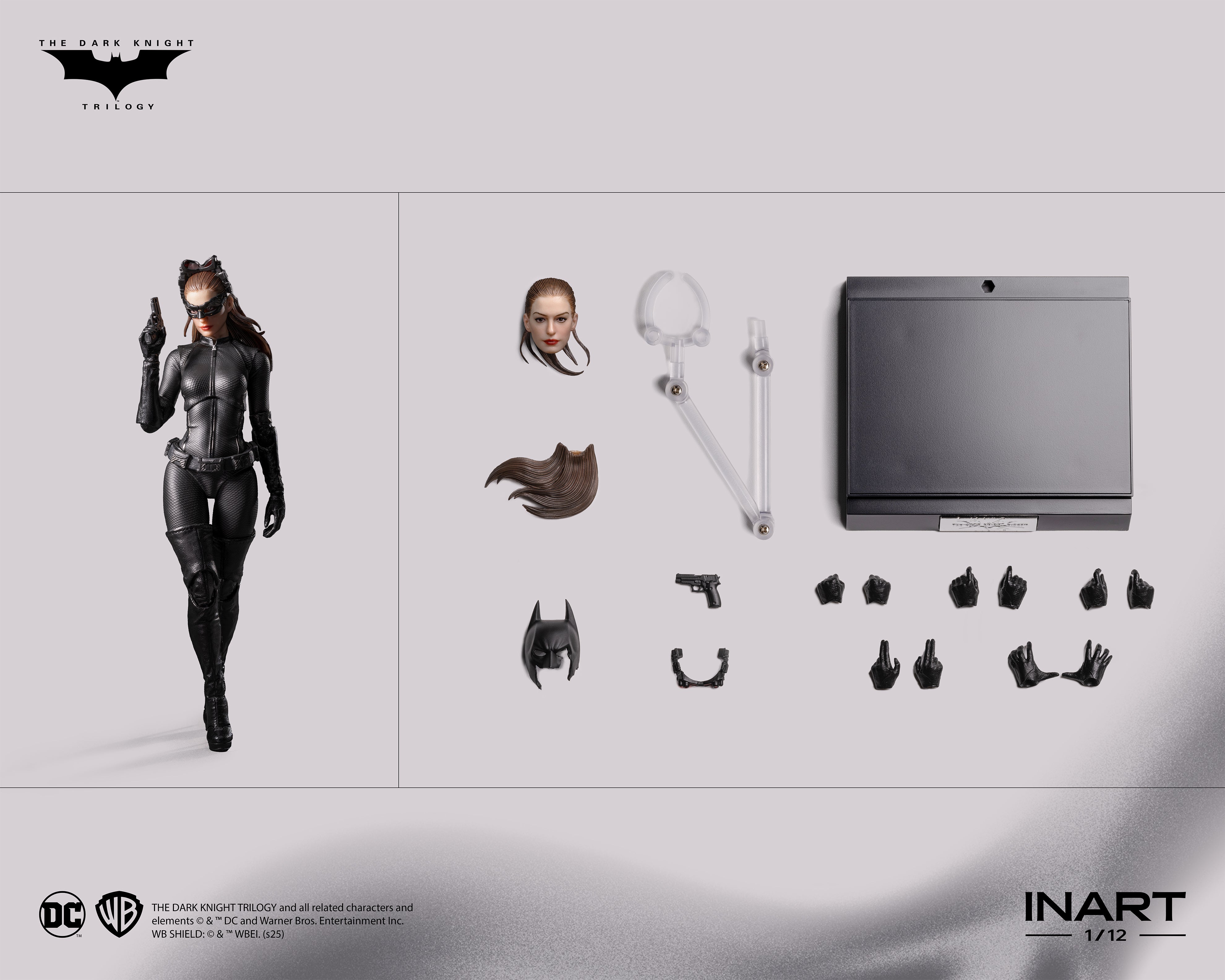 version image of inart 1 12 catwoman action figures